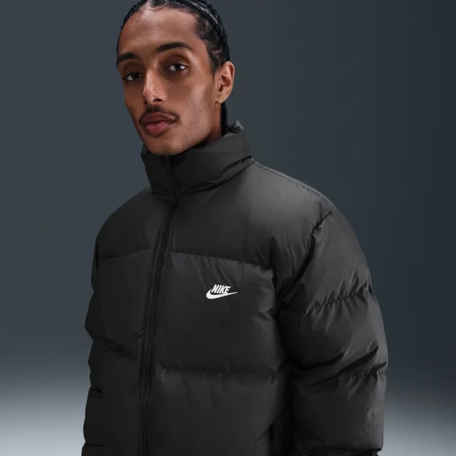 Nike Sportswear Club Men's Therma-FIT Puffer Jacket - Black - Polyester