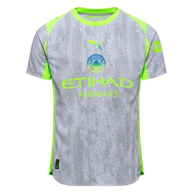 PUMA Manchester City 25/26 Authentic Third Jersey Men, Cool Weather/Pro Green