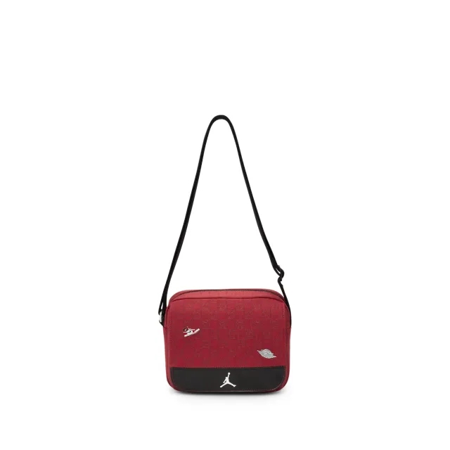 Nike Jordan Monogram Cross-body Cross-body Bag - Red - Polyester