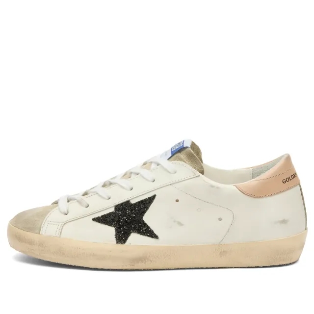 Golden Goose Women's Super Star Sneaker White/Taupe/Black