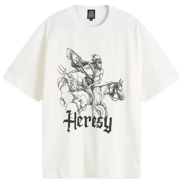 Heresy Men's Pestilence T-Shirt Ecru