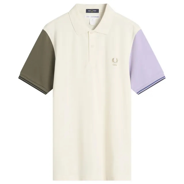 Comme des Garçons SHIRT Men's X Fred Perry Polo Shirt Multi