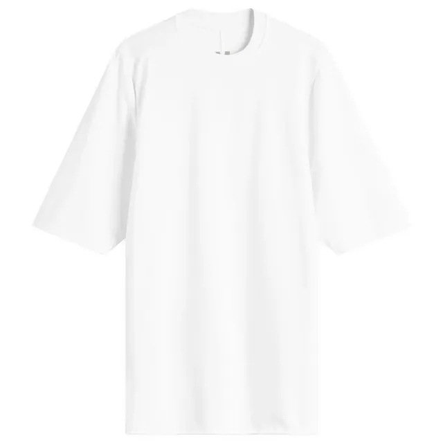 Rick Owens Men's Jumbo Tee Milk