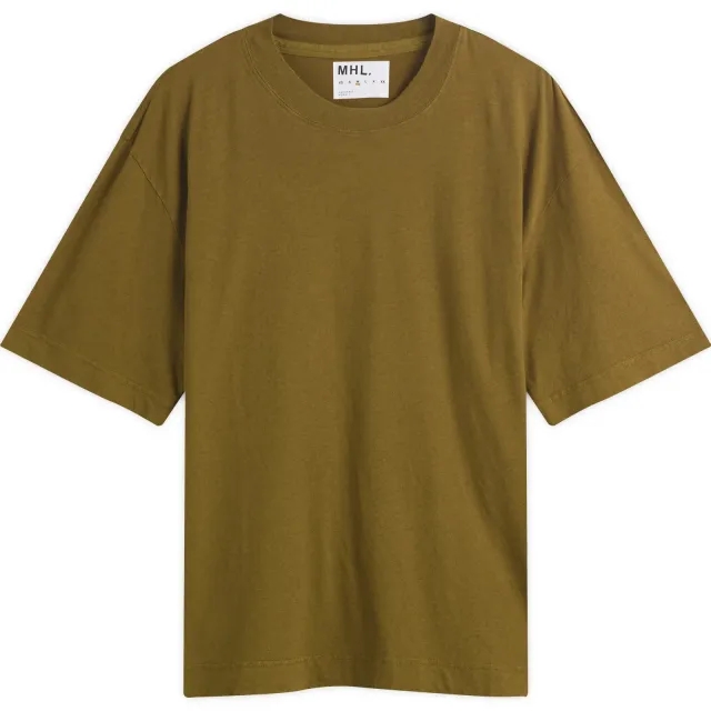 MHL by Margaret Howell Men's Simple T-Shirt Moss