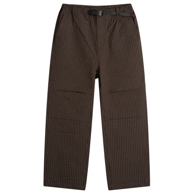 Gramicci Women's Northside Plaid Pant Deep Brown