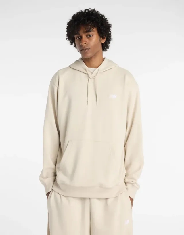 New Balance Sport Essentials French Terry Hoodie In Timberwolf-Grey