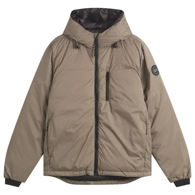 Canada Goose Men's Lodge Hoodie Taupe Grey