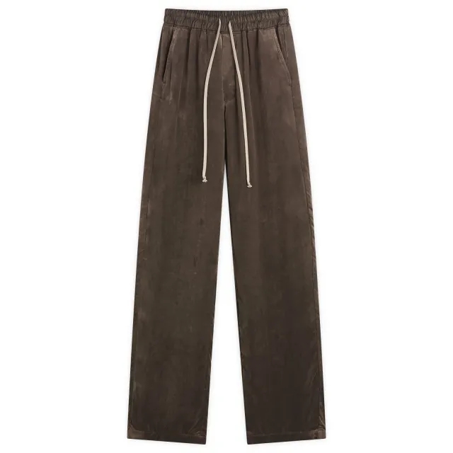 Rick Owens Women's Dietrich Drawstring Trousers Darkdust