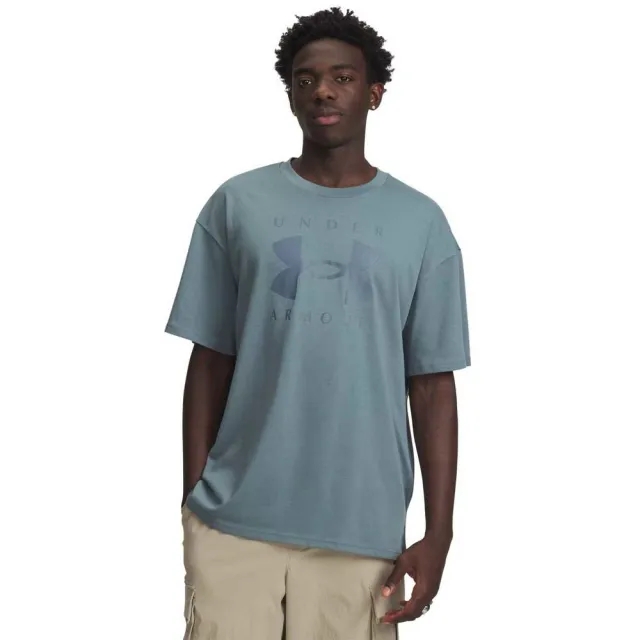 Under Armour Heavyweight Oversized Branded Short Sleeve T-shirt