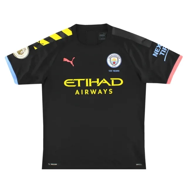 2019-20 Manchester City Puma '125 Years' Away Shirt M - Manchester City / Very Good 