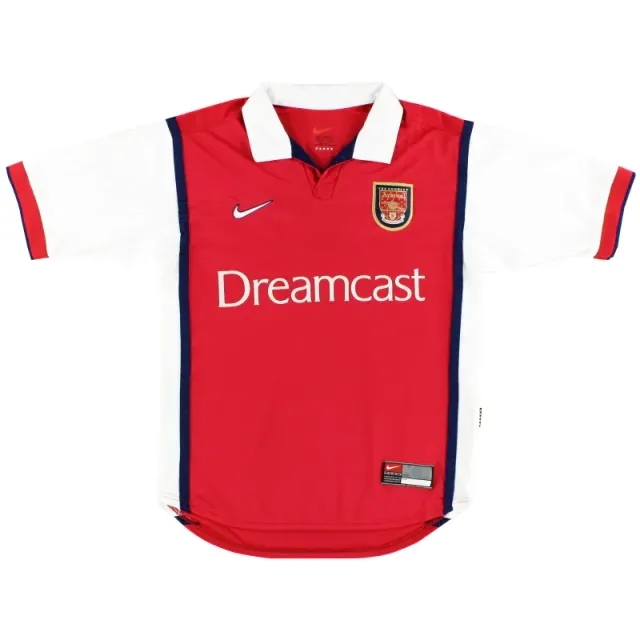 1999-00 Arsenal Nike Home Shirt L - Arsenal / Excellent 