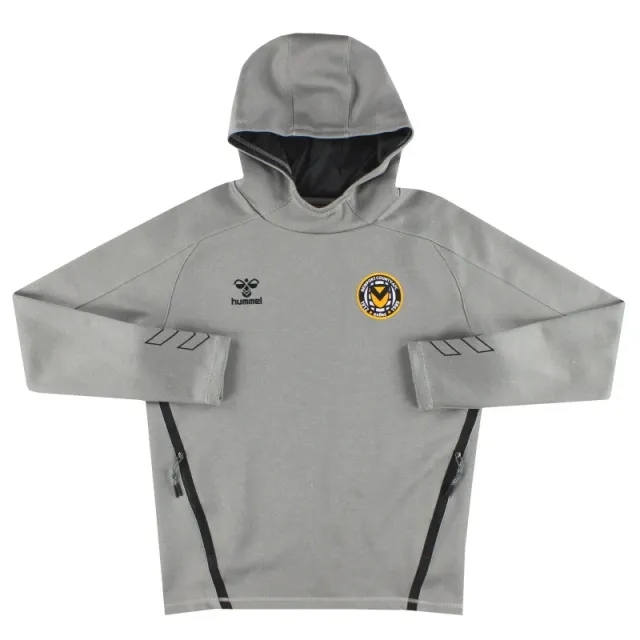 2020's Newport County Hummel Hoodie S - Newport County / Excellent 