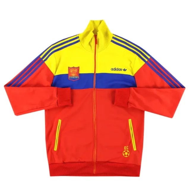 2006-07 Ecuador adidas Originals Track Jacket L - Ecuador / Excellent 
