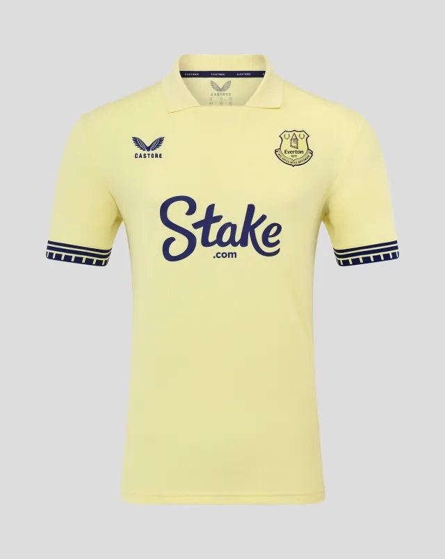 Castore Everton Fc 25/26 Men's Away Short Sleeve Shirt