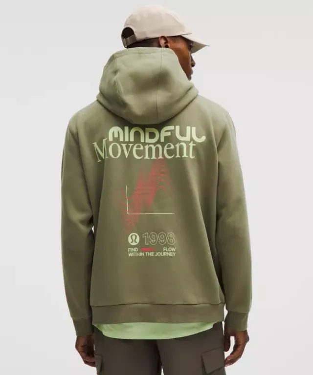 lululemon – Men's Steady State Pullover Hoodie Graphic – Color Green – Size XS