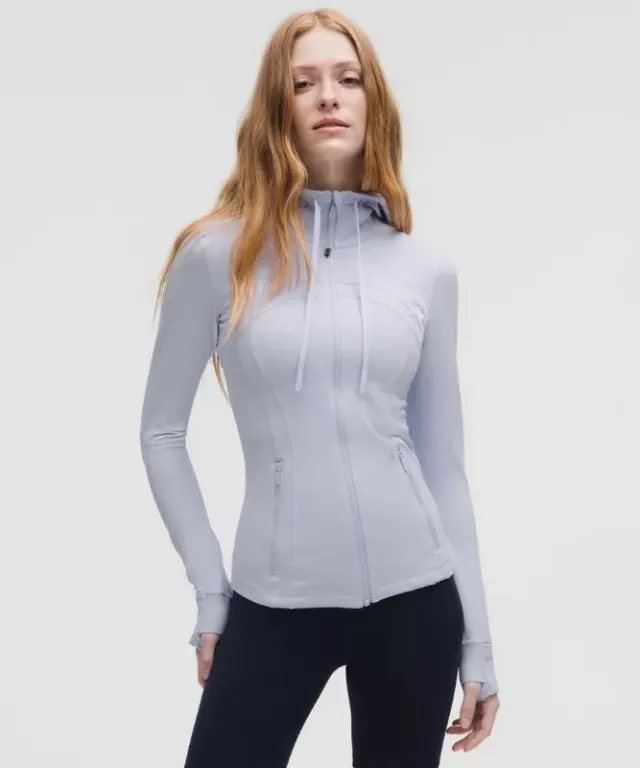 lululemon – Women's Define Hooded Jacket Nulu – Color Blue – Size 4