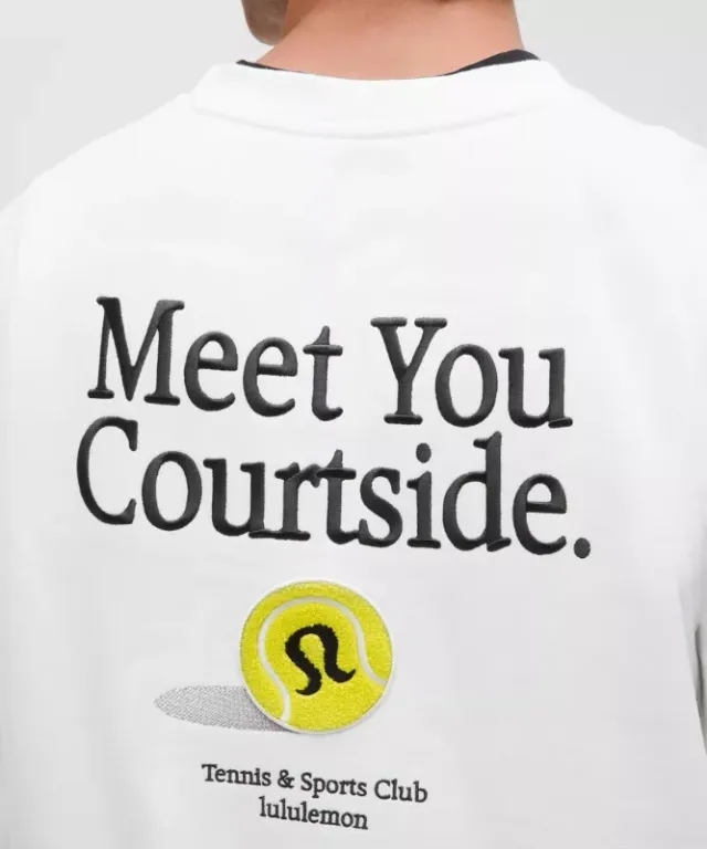 lululemon – Men's Steady State Crew Sweatshirt Courtside – Color White – Size Large