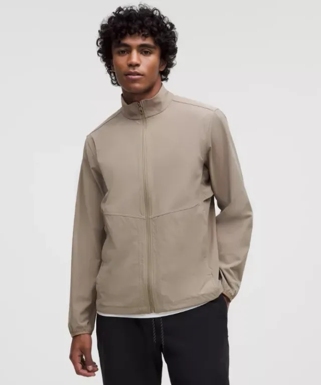 lululemon – Men's Lightweight Stretch Jacket – Color Grey/Khaki – Size XS