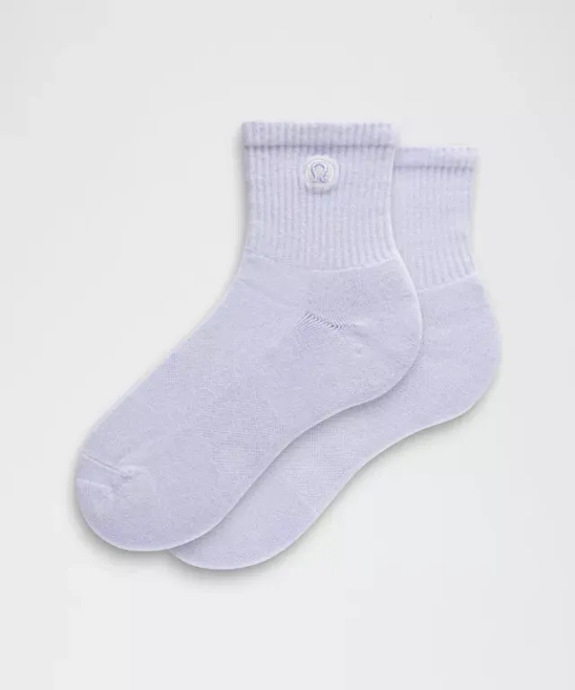 lululemon – Daily Essential Quarter Socks – Color Blue – Size Small