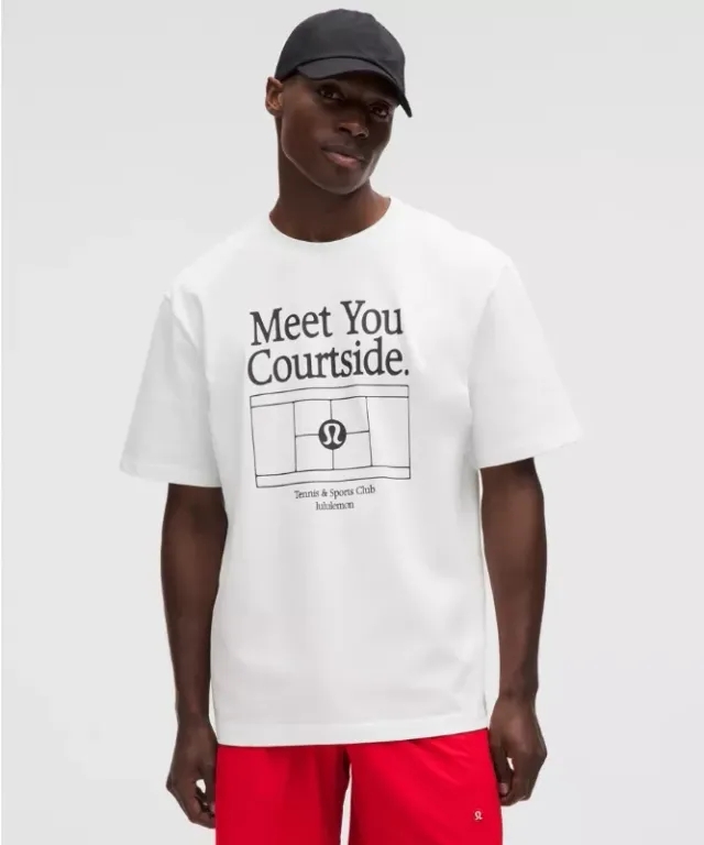lululemon – Men's Heavyweight T-Shirt Graphic – Color White – Size Large