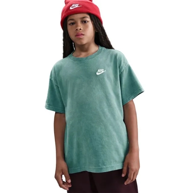 Nike T-Shirt Nsw Club Washed - ['Green']