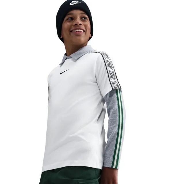 Nike T-Shirt Club + Poly 2 - ['White']