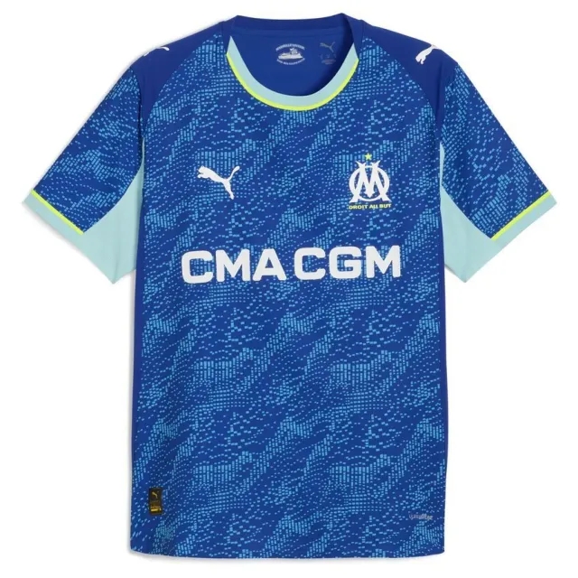 Marseille 3Rd Shirt 2025/26 Authentic - ['Blue']