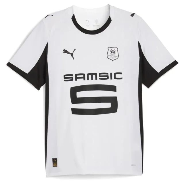 Stade Rennais Away Shirt 2025/26 - ['White']