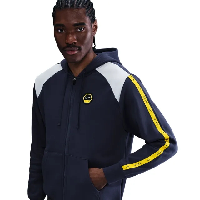 Nike Swoosh Men Hoodies - Blue