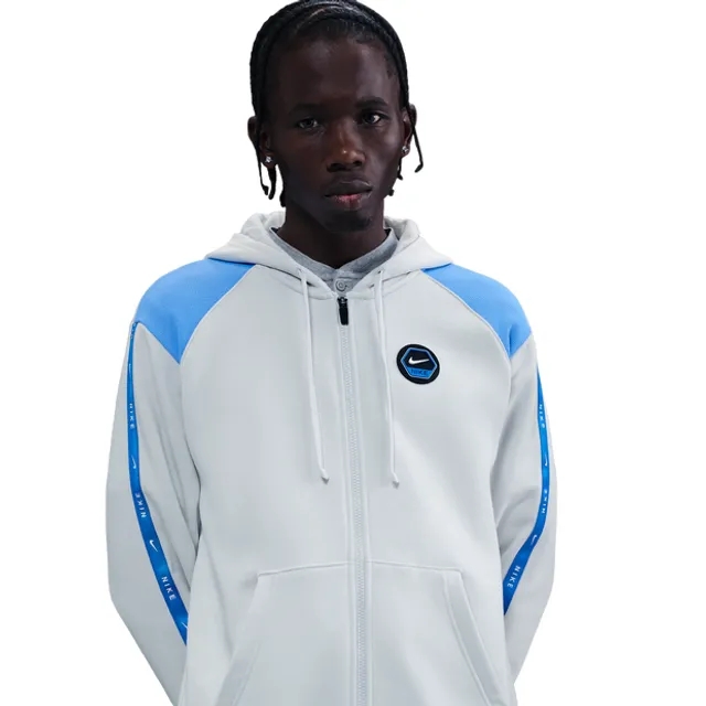 Nike Swoosh Men Hoodies - Grey