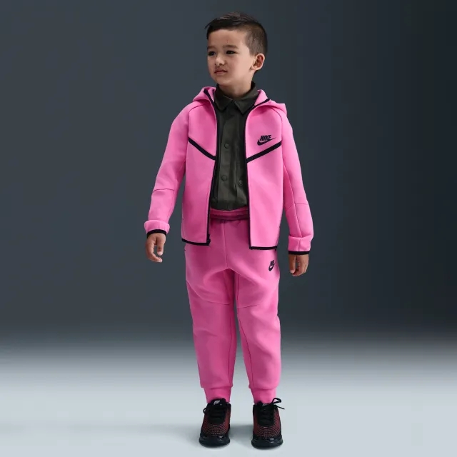 Nike Sportswear Younger Kids' Tech Fleece 2-Piece Full-Zip Set - Pink