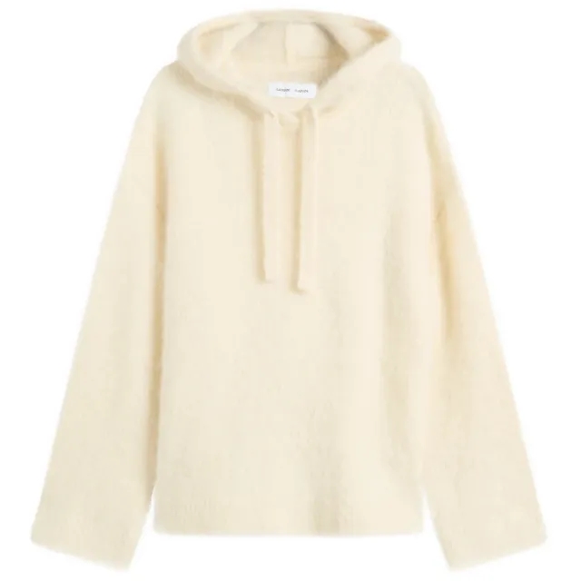 Samsøe Samsøe Women's Sajeanne Knit Hoodie Clear Cream