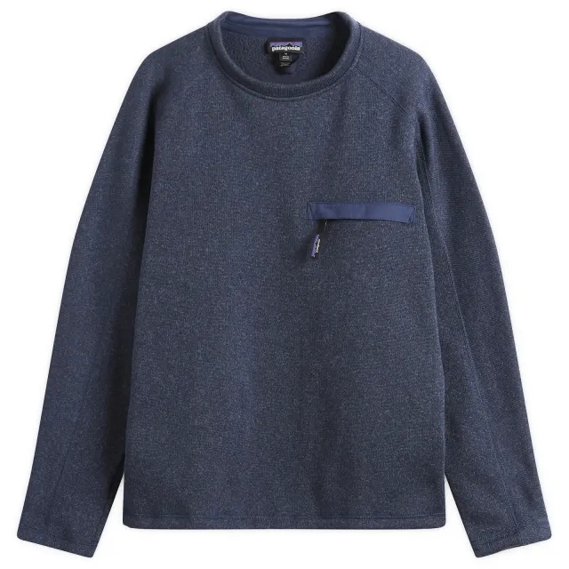 Patagonia Men's Better Sweater Crewneck Sweatshirt New Navy