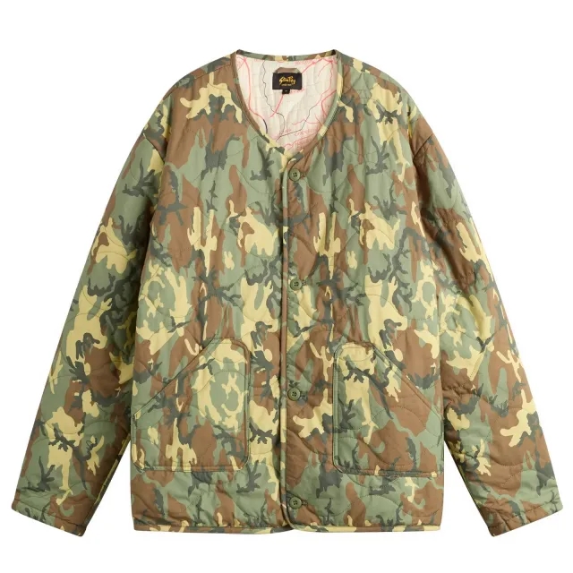 Stan Ray Men's Quilted Liner Jacket Woodland Dpm