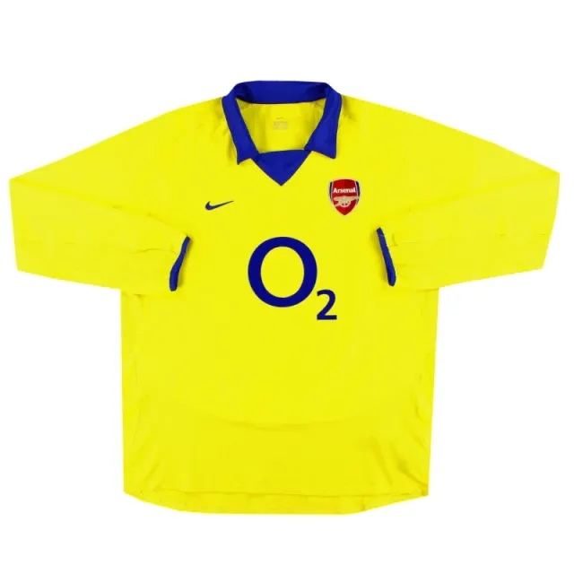 2003-04 Arsenal Nike Away Shirt L/S XL - Arsenal / Excellent 