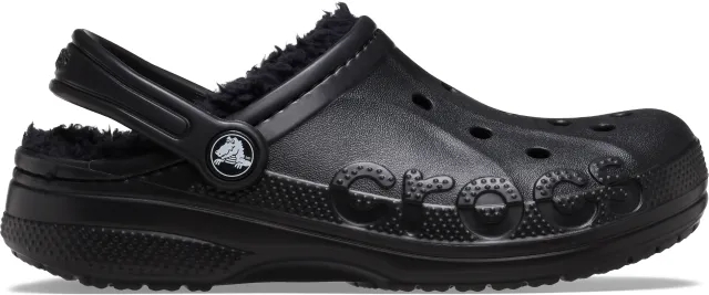 Crocs | Kids | Baya Lined | Clogs | Black | C11