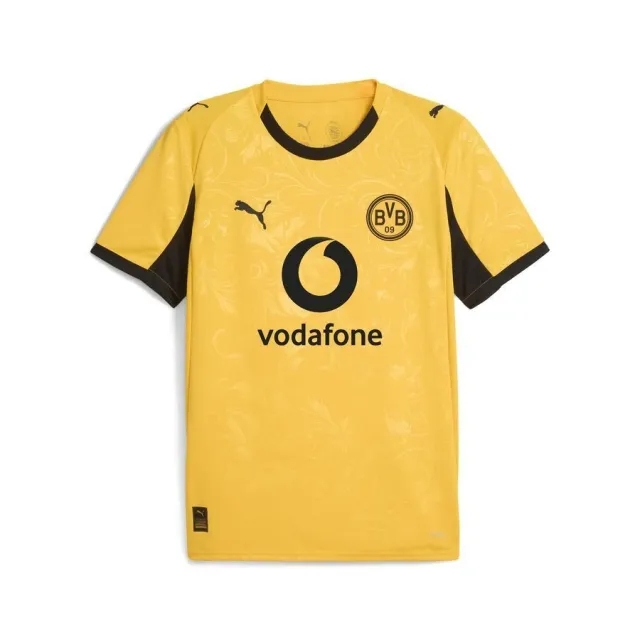 PUMA Borussia Dortmund 25/26 Cup Jersey Men, Yellow Sizzle/Black, size 3XL