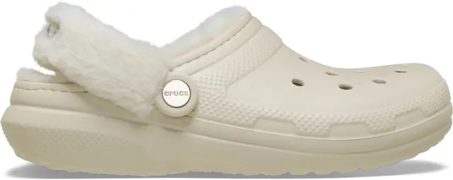 Crocs | Unisex | Classic Fuzz Lined | Clogs | Sandstone | W4/M3