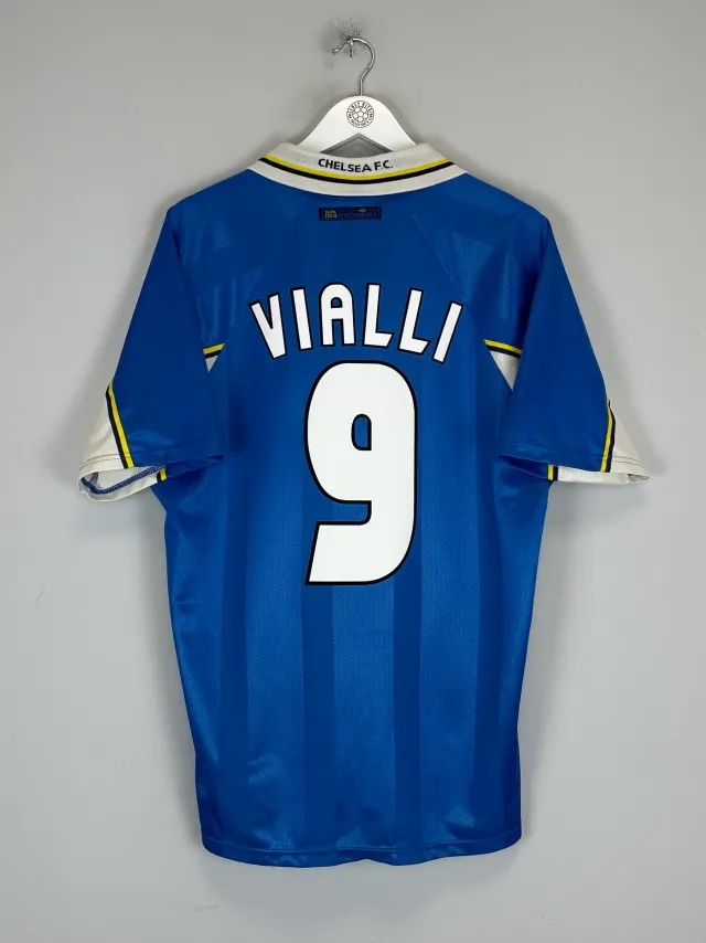 1997/99 CHELSEA VIALLI #9 HOME SHIRT (L) UMBRO | CULT KITS