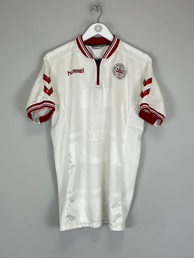 2000/02 DENMARK AWAY SHIRT (XL) HUMMEL