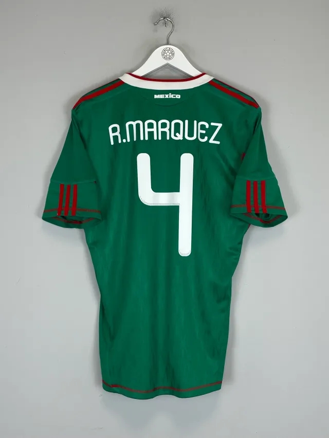 2010 MEXICO R.MARQUEZ #4 HOME SHIRT (M) ADIDAS | CULT KITS