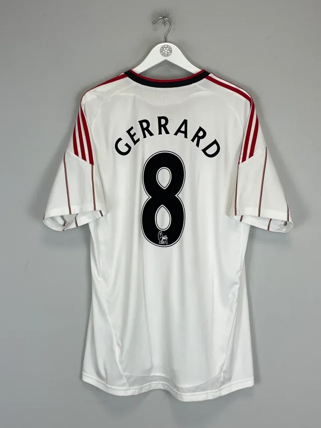 2010/11 LIVERPOOL GERRARD #8 AWAY SHIRT (XL) ADIDAS | CULT KITS
