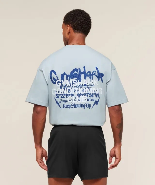  GSCC T-Shirt - Smoke Blue