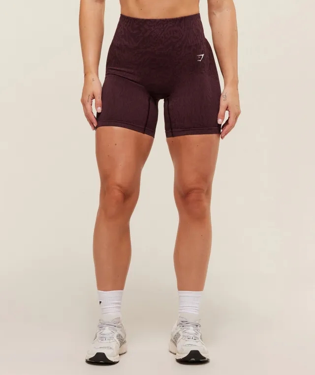  Adapt Animal Seamless Shorts - Cherry Purple/Reset Pink