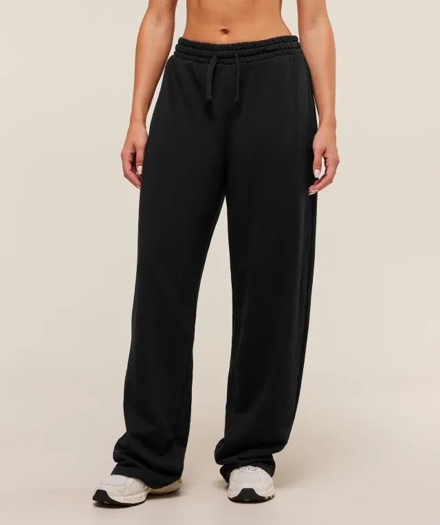  Power Washed Joggers - Black/Acid Wash Small Ball