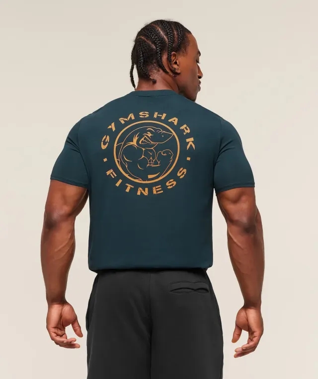  Legacy T-Shirt - Deep Petrol Blue