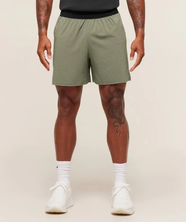  Sport Zero 5" Shorts - Base Green