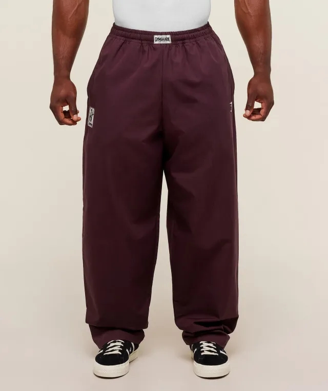  Straight Leg Pumper Pants - Cherry Purple