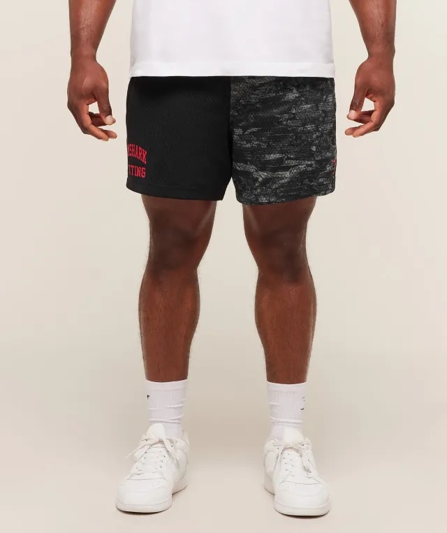  Lifting Mesh 5" Shorts - Ash Grey