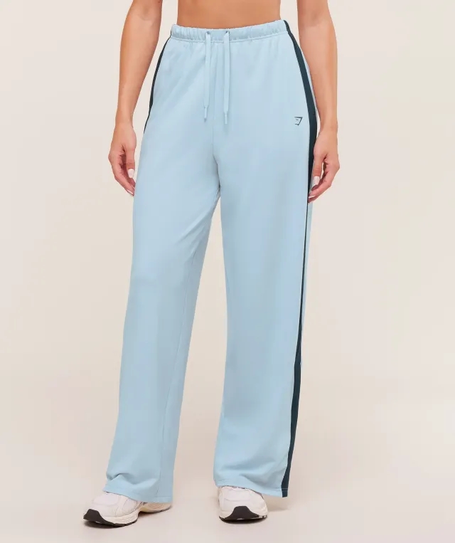  Retro Stripe Snap Pant - Smoke Blue/Deep Petrol Blue
